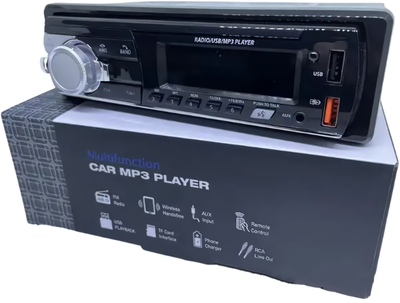 Автомагнітола JSD 521 з RGB-підсвіткою Bluetooth AUX та USB 1 din (JSD-521)