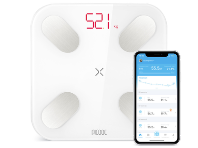 Розумні ваги Picooc Mini Lite з Bluetooth 26*26 см