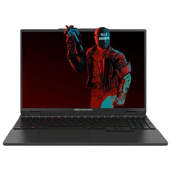 Ноутбук Dream Machines RG4060-15 15.3WQXGA IPS, Intel i7-14650HX, 16GB, F1TB, NVD4060-8, DOS, черный