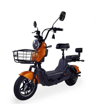 Электроскутер Двухместный Crosser CR2 (800W, 60V, 24Ah, графеновые АБК) Оранжевый
