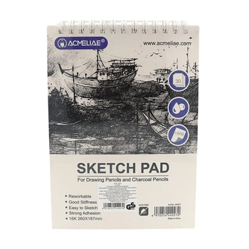 Скетчбук В5 30л 150г/м2 Acmeliae SketchPad на спирали 44027