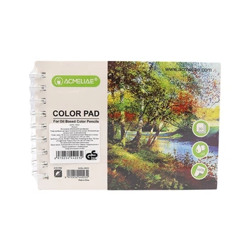 Альбом для масляных карандашей В6 30л 160г/м2 Acmeliae Oil ColorPad на спирали 44023