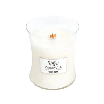 Ароматическая свеча с ароматом сандалового дерева и дуба Woodwick White Teak (275 г)