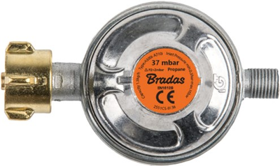 Газовий редуктор низького тиску Bradas 37 мбар, 1.5 кг/год (RG A310099)