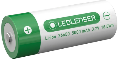 Akumulator LedLenser Li-Ion 26650 5000mAh for MT14 3.7V 18.5Wh (4058205009263)