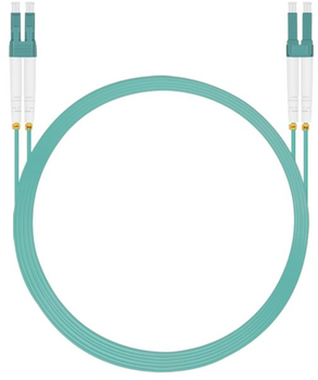 Patchcord światłowodowy Helos LC/LC Duplex 50/125µm OM4 20 m Blue (4005938157235)