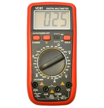 Мультиметр-тестер цифровий Digital Multiter VC 61