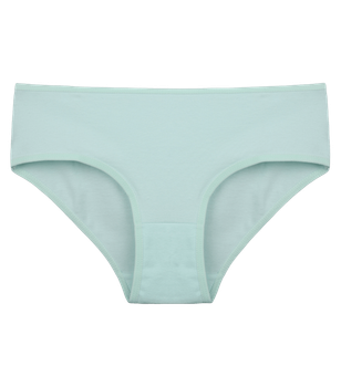 Подростковые трусы для девочки однотонные - Donella - 5071PD1 - 152-158 см - Светло-бирюзовый