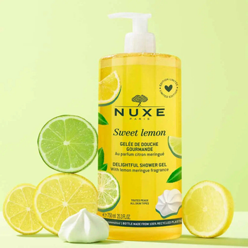 Гель для душу Nuxe Sweet Lemon зволожувальний 750 мл (3264680040108)