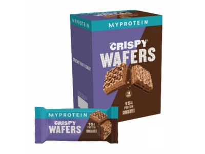 Заменители питания MyProtein Crispy Wafers 10шт по 40г Вкус Шоколад