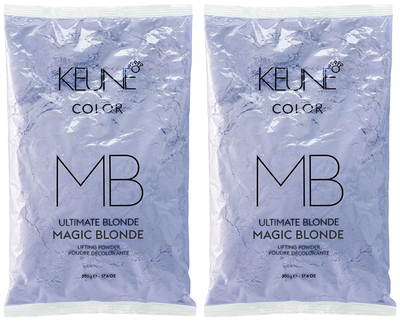 Puder rozjaśniający do włosów Keune Ultimate Blond Magic Blonde 2 x 500 g (8717185386844)