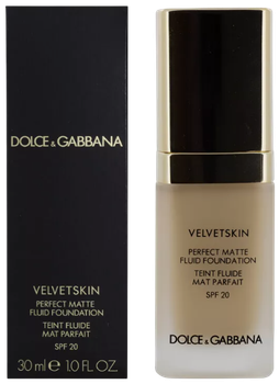 Podkład do twarzy Dolce & Gabbana Velvetskin SPF20 80 Creamy 30 ml (3423473023463)