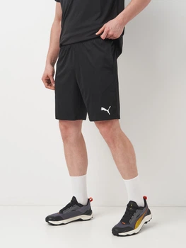 Спортивні шорти для футболу чоловічі Puma Teamrise Training Shorts 65733603 S Black-White (4063697199941)