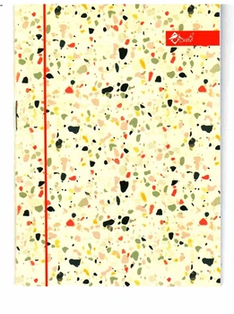 Блокнот Скат А6 32 аркуша у клітинку м'яка обкладинка Marble 4 (ЗК-5-3)