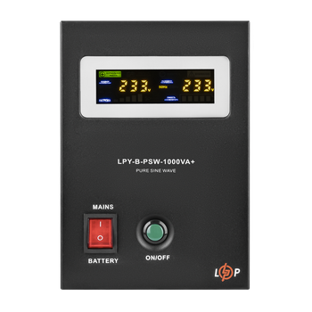 ИБП LogicPower LPY-B-PSW-1000VA+ (700Вт) 10A/20A с правильной синусоидой 12В