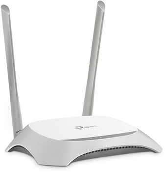 Маршрутизатор TP-Link N300 з 2 антенами 300 Мбіт/с 2.4 ГГц , бездротовий Wi-Fi роутер Білий -RLT-576.