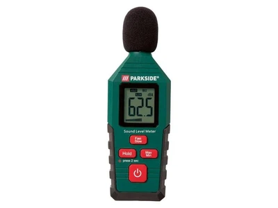 Шумомер Parkside диапазон измерения 30-130 dBa