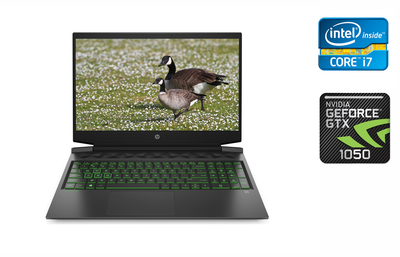 Игровой ноутбук Б-класс HP Pavilion Gaming 15-dk0024u / 15.6" (1920x1080) IPS / Intel Core i7-8750H (6 (12) ядра по 2.2 - 4.1 GHz) / 16 GB DDR4 / 128 GB SSD + 500 GB HDD / nVidia GeForce GTX 1050, 3 GB GDDR5, 96-bit / WebCam / HDMI б/у