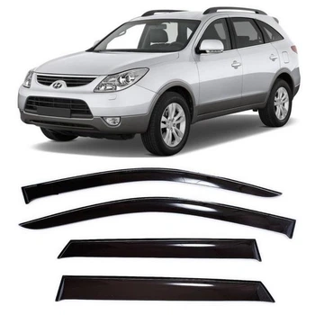 Дефлектори вікон Hyundai ix55 2009- Autoclover A100 Вітровики