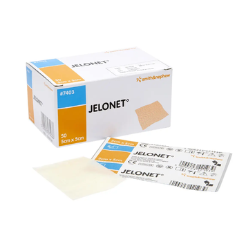 Парафиновая повязка для ран Jelonet 5х5 см, 1 шт.