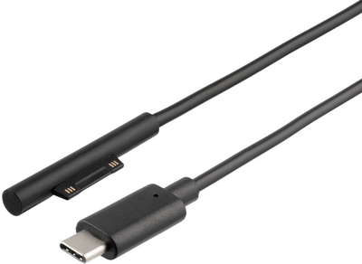 Kabel 4smarts USB-C - Microsoft Surface Connect Cable 5 A 1 m Black (4250774980787)