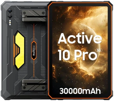 Защищенный Планшет Blackview Active 10 Pro (12+256Gb, АКБ 30000 мАч) Orange