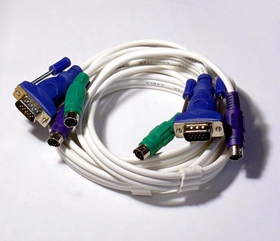 Кабель для KVM-переключателя на VGA + 2xPS/2 1,5м