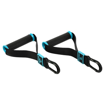 Ручки с карабинами для эспандеров резинок и тренажеров FIT HOOK HANDLES LivePro 2шт LP8706