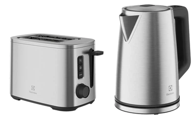 Тостер ELECTROLUX E5T1-4ST + Електрочайник ELECTROLUX E5K1-6ST (комплект)
