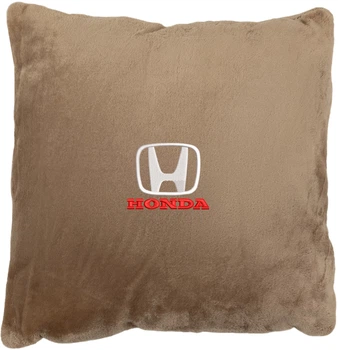 Подушка декоративна Evatech Honda Бежева з вишивкою 35х35 см (MPCSSIV060)