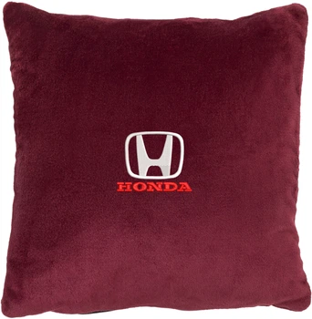 Подушка декоративна Evatech Honda Червона з вишивкою 35х35 см (MPCSSRV060)