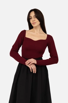 Джемпер женский one size цвет бордовый GND ЦБ-00270030