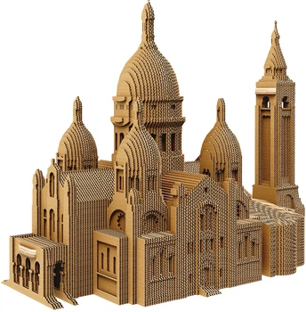 Картонный 3D пазл-конструктор Cartonic 3D Puzzle Sacré-Coeur Basilica (CARTSACRE)