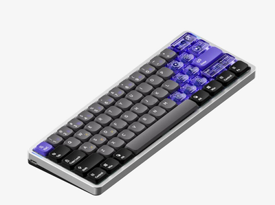 Проводная магнитная клавиатура NuPhy Air60 HE / Low-Profile Magnetic Jade Pro / RGB, ANSI US