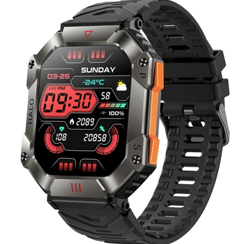 Смарт-годинник UWatch Racer K+ Black з GPS дисплей 2.00"