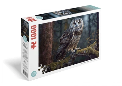 Пазл "Мудрая сова" 1000 элементов TRFL_B/OWL DGT-PUZZLE, в коробке (4820266221379)
