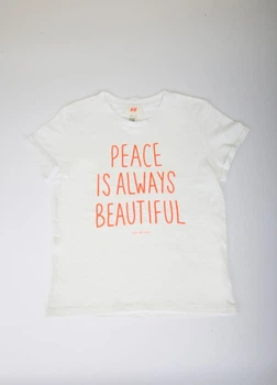 Футболка H&M 12-14Y (158-164 sm) Белый (HM-06197847-White)