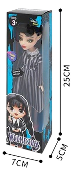 Кукла Венздей Адамс Венсдей Wednesday Addams ABC 22 см