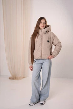 Куртка Melin пд10952 бежевий 158