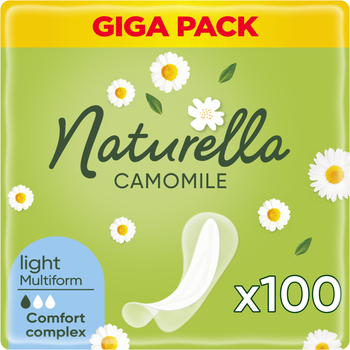 Щоденні гігієнічні прокладки Naturella Сamomile Light Multiform 100 шт (8001090603760)