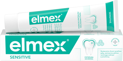 Зубна паста Elmex Sensitive з амінфторидом 75 мл (4007965560200)