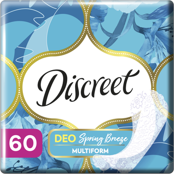 Щоденні гігієнічні прокладки Discreet Deo Spring Breeze 60 шт (8001090170316/8700216153096)