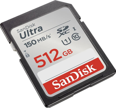 Karta pamięci SanDisk Ultra SDXC 512GB UHS-I Class 10 (0619659200145)