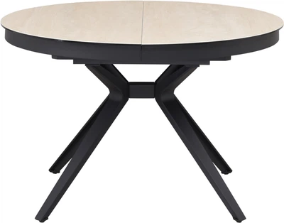 Стол обеденный Vetro Mebel TML-996 Ноэми Вествуд матовый/черный (TML-996-noemi-westwood/black)
