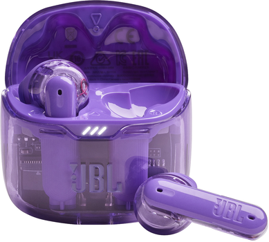 Słuchawki JBL Tune Flex Ghost Edition Purple (JBL-TFLEXGHST-PUR)