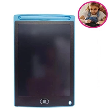 Детский графический планшет LOL Bambi ZB-102 B со стилусом, 8.5", Голубой (ZB-102 Blue-RT)