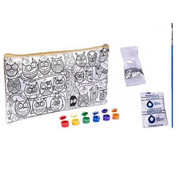 Клатч пенал раскраска Danko Toys CCL-01-01U C, My color Clutch, Совы (CCL-01-02U-RT)