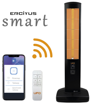 Інфрачервоний нагрівач UFO ERC-S 2300W 220-230V (UFO Erciyus Smart 23)