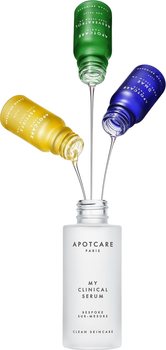 Набір для догляду за обличчям Apotcare My Clinical Serum Сироватка з пептидами 10 мл + Сироватка з ресвератролом 10 мл + Сироватка зволожувальна 10 мл (3770013262272)