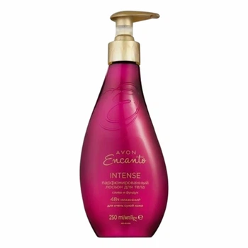 Парфюмированный лосьон для тела Avon Encanto Intense «Слива и фундук» 250 мл (Body Lotion, Plum & Hazelnut)